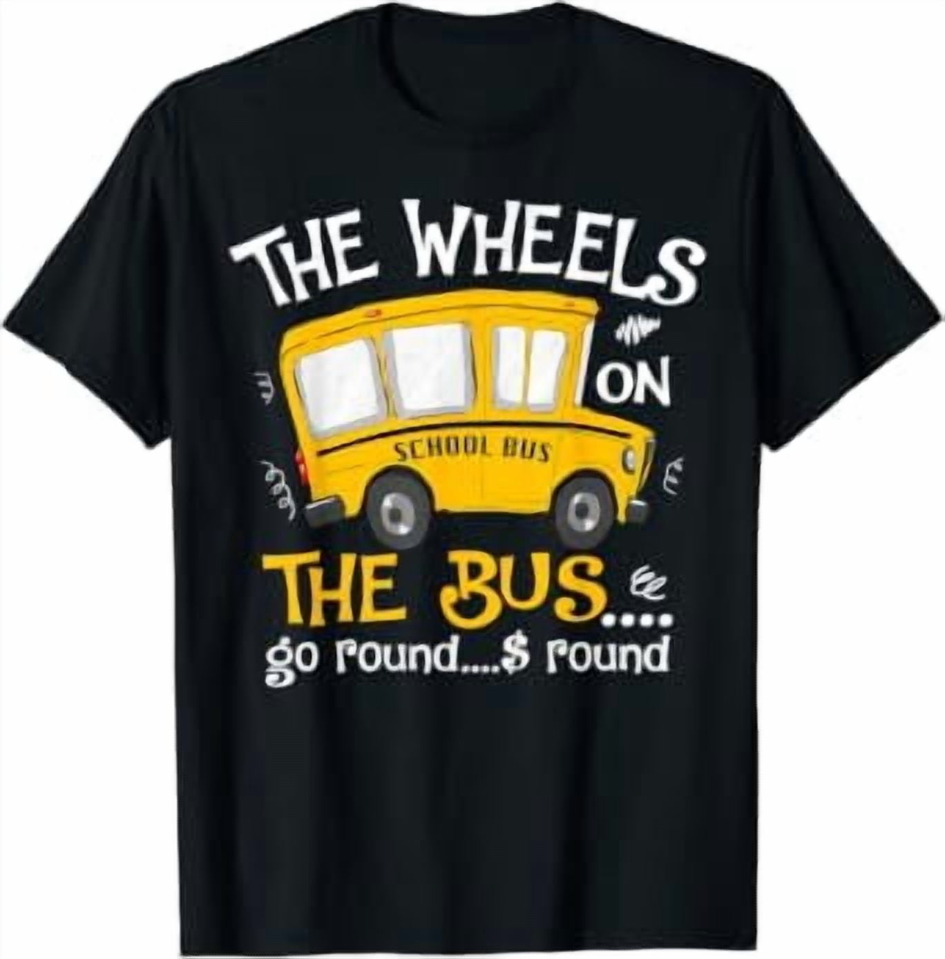 Jacket Back Design Size The Wheels On The Bus Back To School Graphic Design For Everyday Style ...