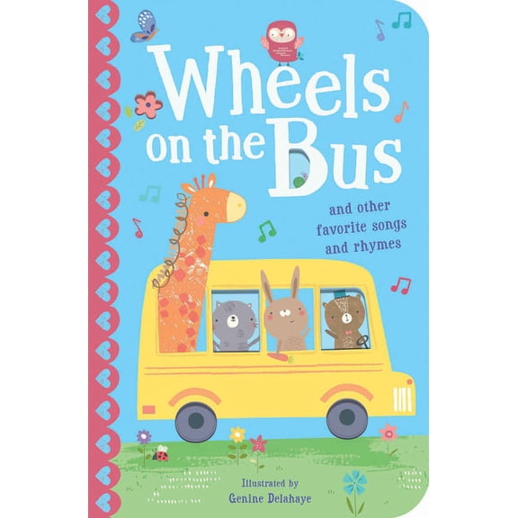 The Wheels on the Bus, (Board Book)
