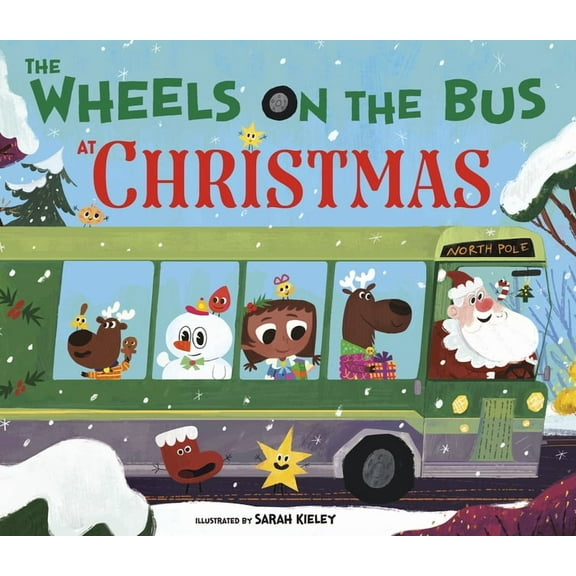 The Wheels on the Bus at Christmas, (Hardcover)