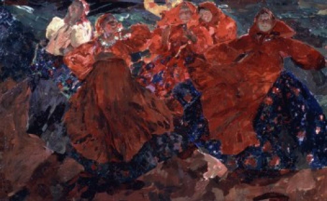 The Whine 1906 PA Maliavin (1869-1940 ) Oil On Canvas Tretyakov Gallery Moscow Russia Canvas Art - PA Maliavin (18 x 24)