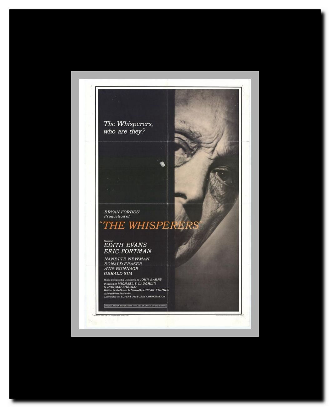The Whisperers Framed Movie Poster