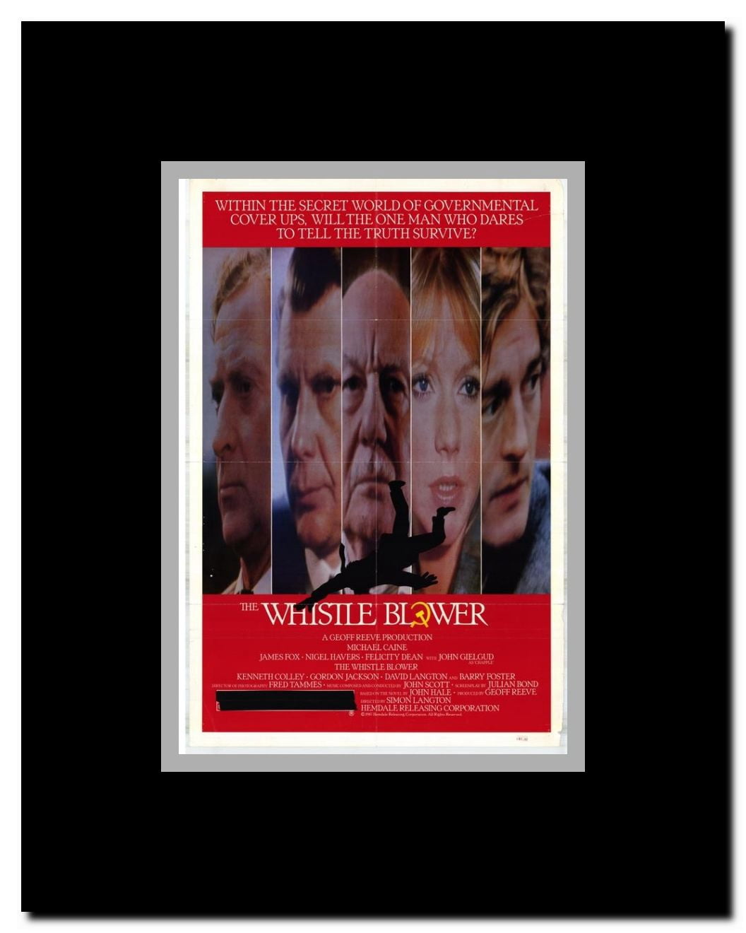 The Whistle Blower Framed Movie Poster