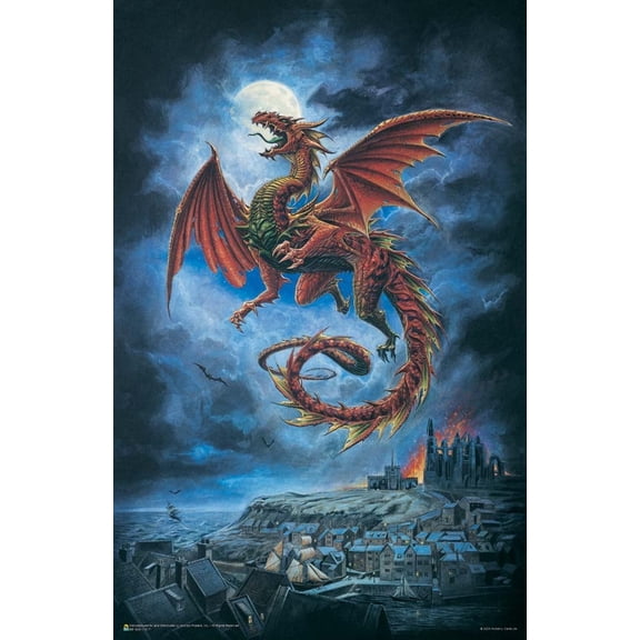 Scorpio Posters The Whitby Wyrm Alchemy Mini Poster - 11 x 17 in.