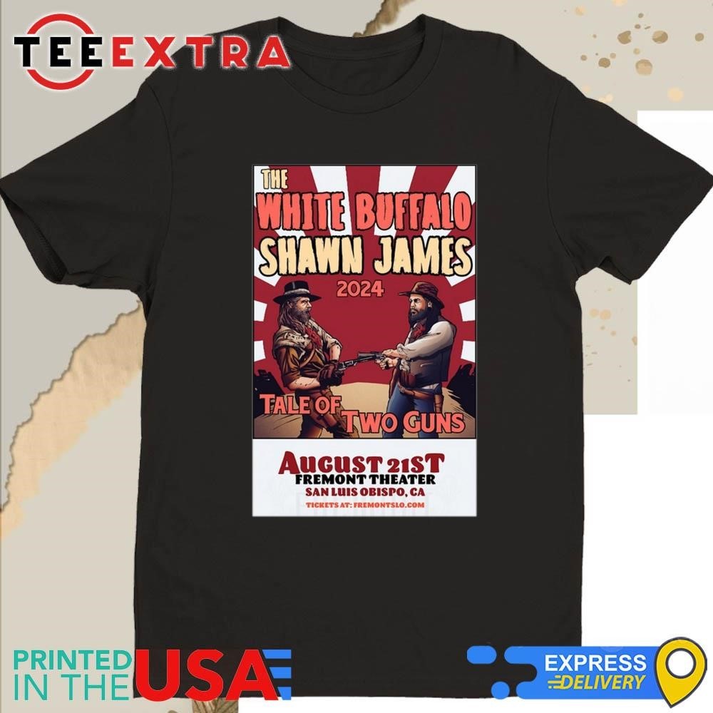 The White Buffalo Fremont Theater San Luis Obispo Ca Shirt