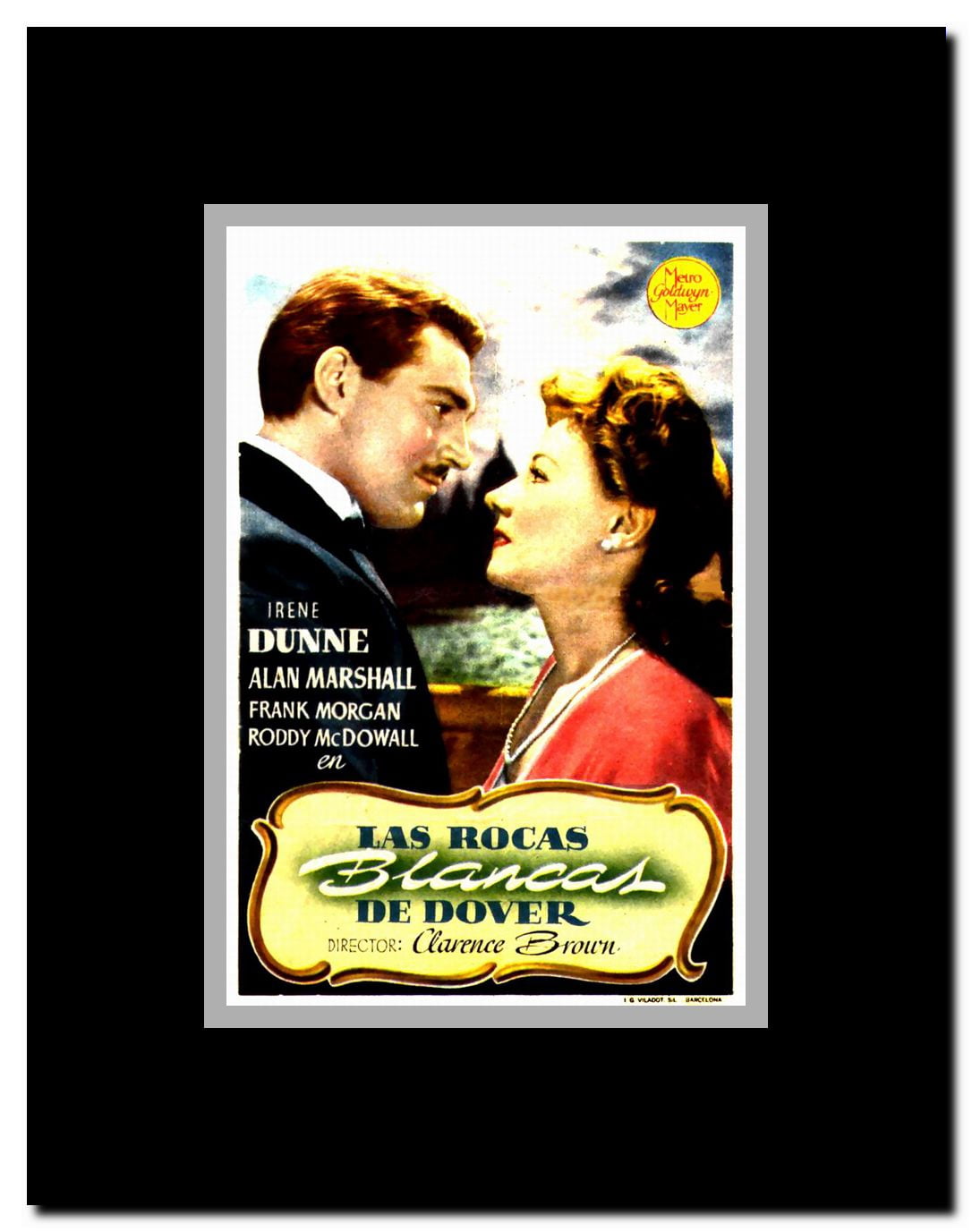 The White Cliffs of Dover Framed Movie Poster