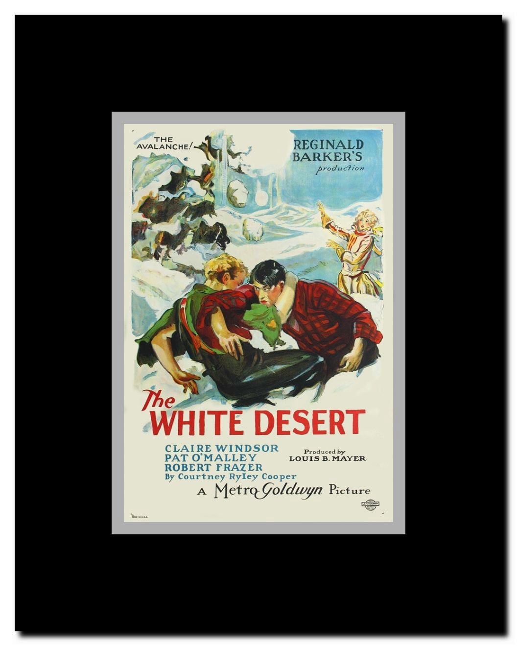 The White Desert Framed Movie Poster