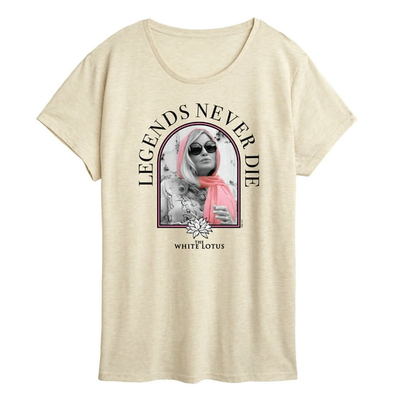The White Lotus - Legends Never Die - Women's Short Sleeve Graphic T-Shirt