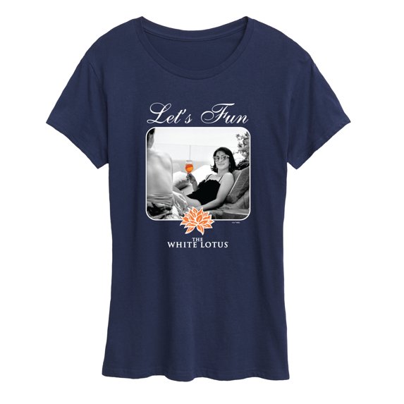 The White Lotus - Lets Fun - Women's Short Sleeve Graphic T-Shirt