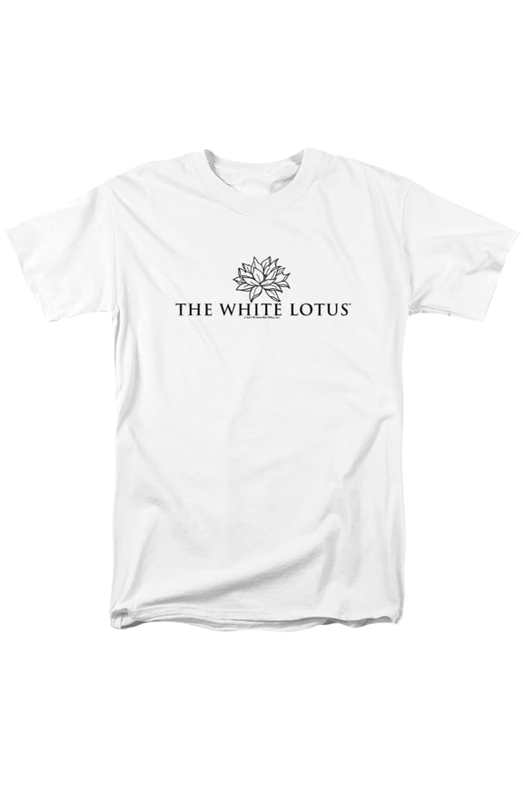 Logo Light Unisex Adult T Shirt, White, Large