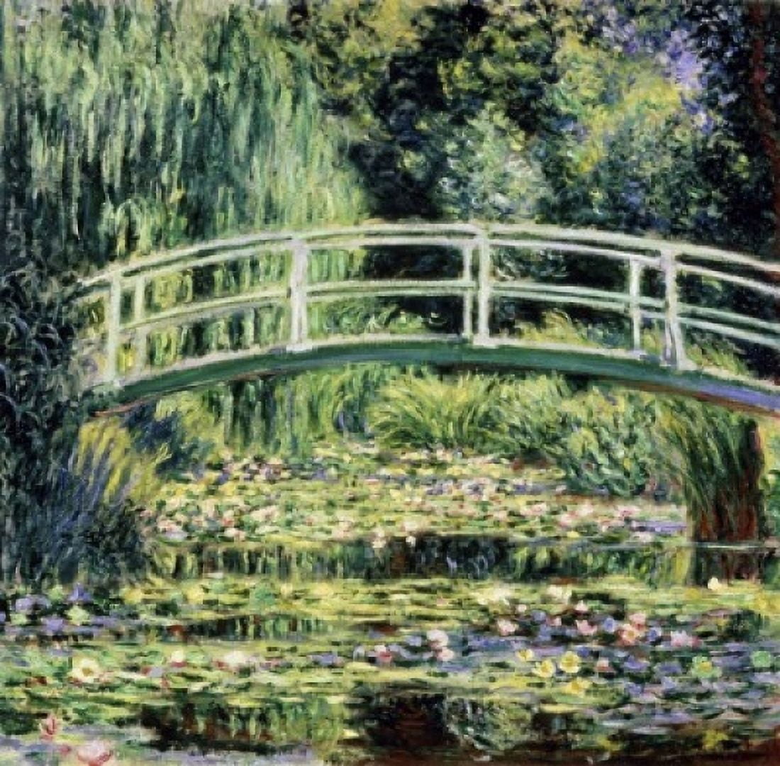 The White Water Lilies 1899 Claude Monet (1840-1926French) Oil on canvas Pushkin Museum of Fine Arts Moscow Canvas Art - Claude Monet (24 x 36)