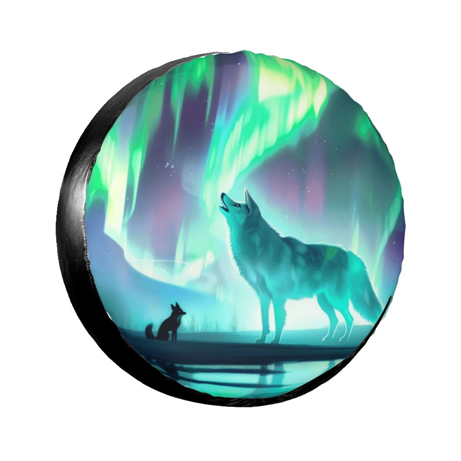 The White and the Weatherproof tire protection cover spare tire cover