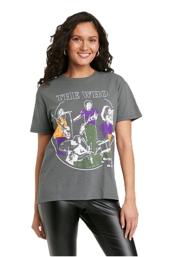 Gray Short Sleeve Graphic T-Shirt - 2XL