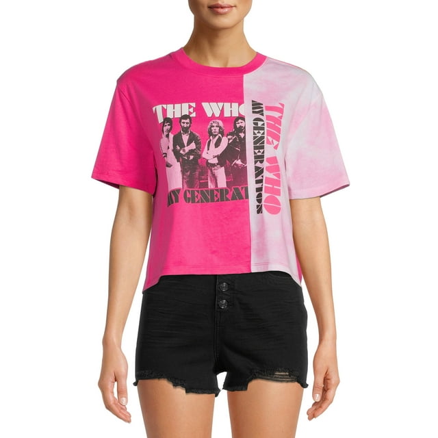 The Who Juniors' My Generation Graphic T-Shirt with Short Sleeves