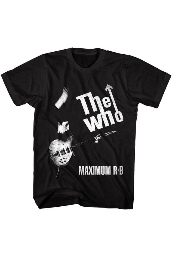 The Who - Maximum R And B - American Classics Adult Short Sleeve T-Shirt
