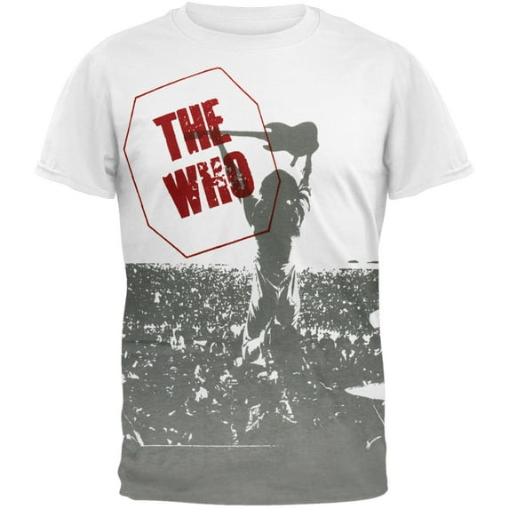 The Who Men's Live Short Sleeve T Shirt