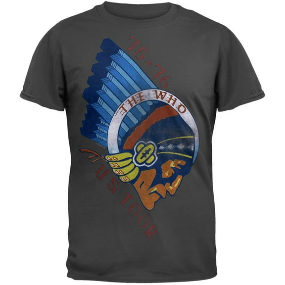 The Who Men's Touring Soft Short Sleeve T Shirt