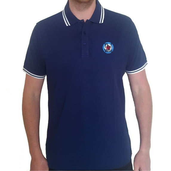 The Who Unisex Polo Shirt Target Logo (Small)