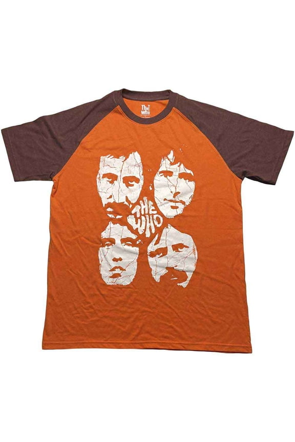 The Who Unisex Raglan T-Shirt: Faces