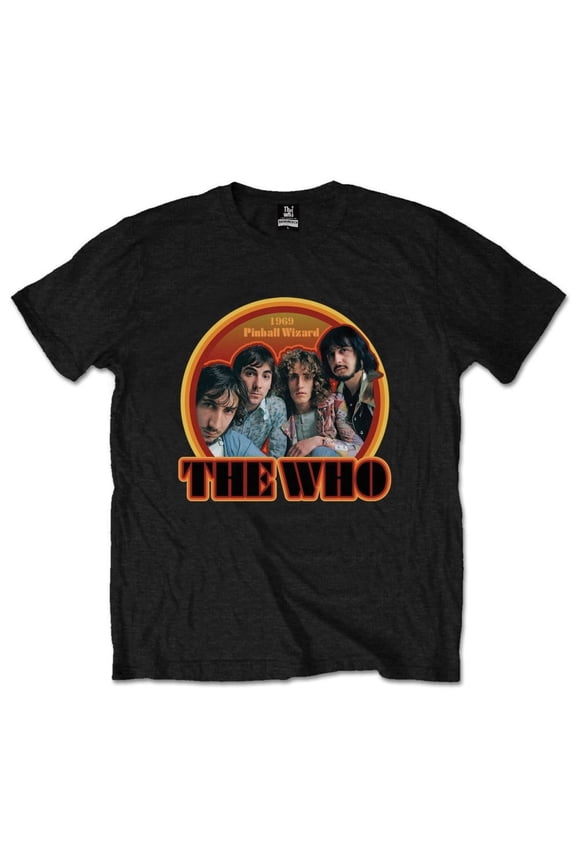 The Who Unisex T-Shirt 1969 Pinball Wizard (Retail Pack) (Medium)