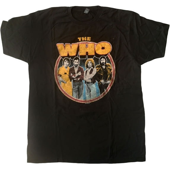 The Who Unisex T-Shirt Band Circle (Small)
