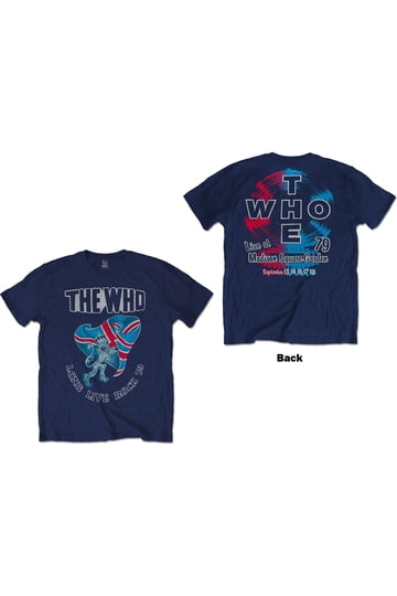 Maglietta Ufficiale The Who – Target Texture – Uomo Unisex – Cotone – Taglia Large - 4
