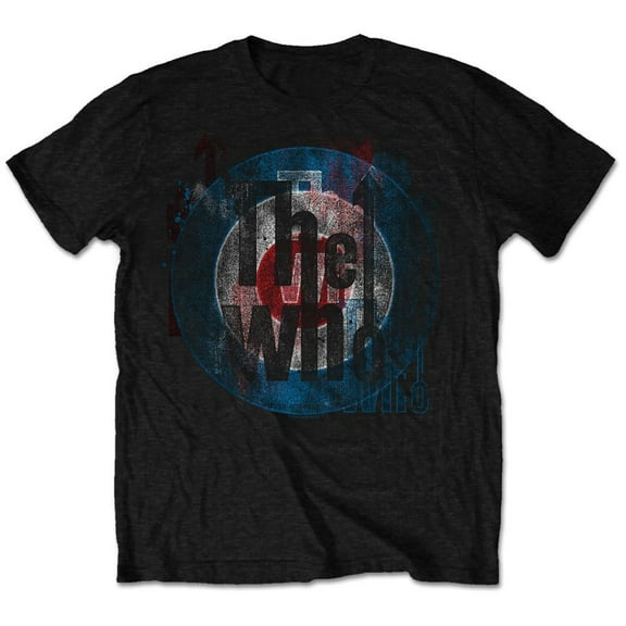 The Who Unisex T-Shirt Target Texture (X-Large)