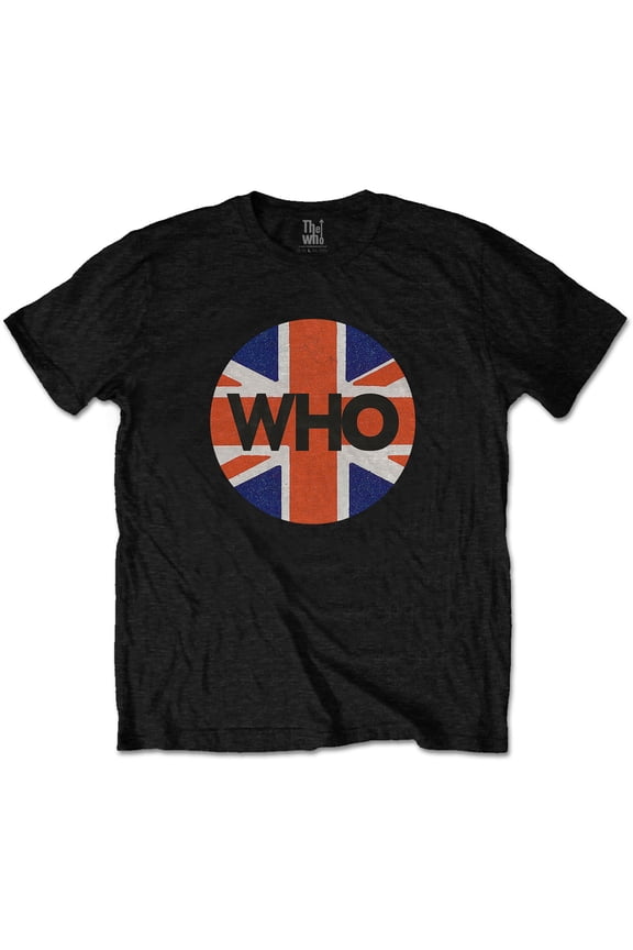 The Who Unisex T-Shirt Union Jack Circle (X-Large)
