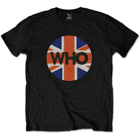 The Who Unisex T-Shirt Union Jack Circle (XX-Large)