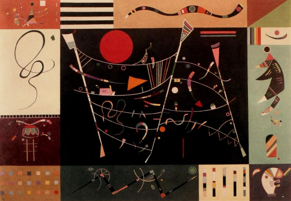 The Whole 1940 Canvas Art - Wassily Kandinsky (24 x 36)