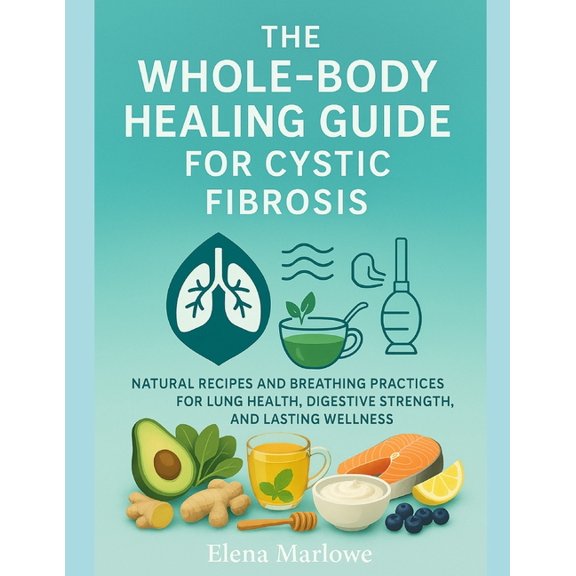 The Whole-Body Healing Guide for Cystic Fibrosis: Natural Recipes and Breathing Practices for Lung Health, Digestive Str, (Paperback)