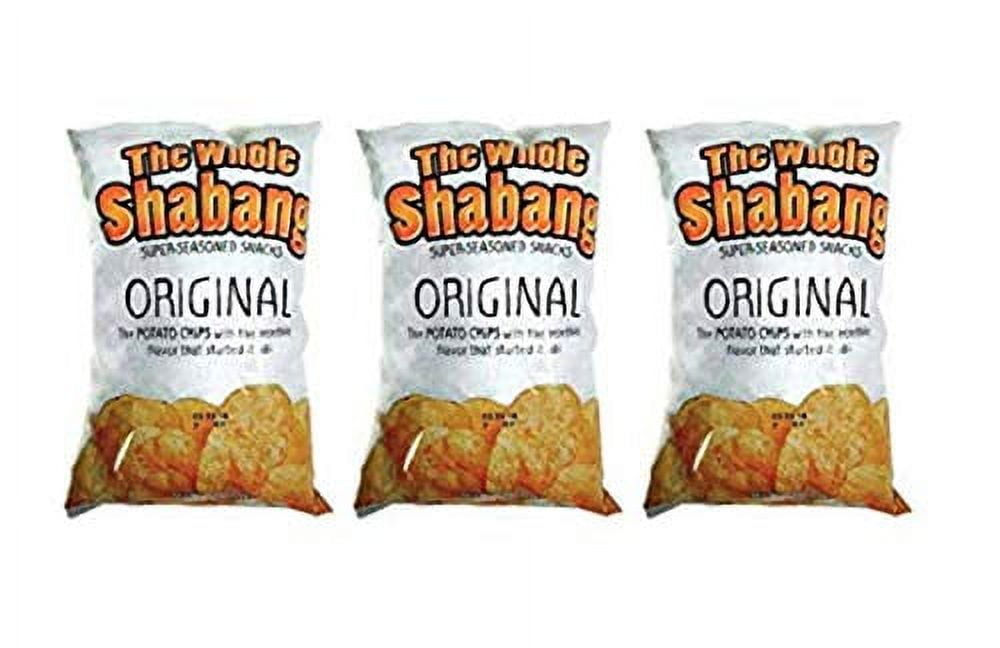 The Whole Shabang Potato Chips - 6 oz. Bag (Original, 3 Pack)