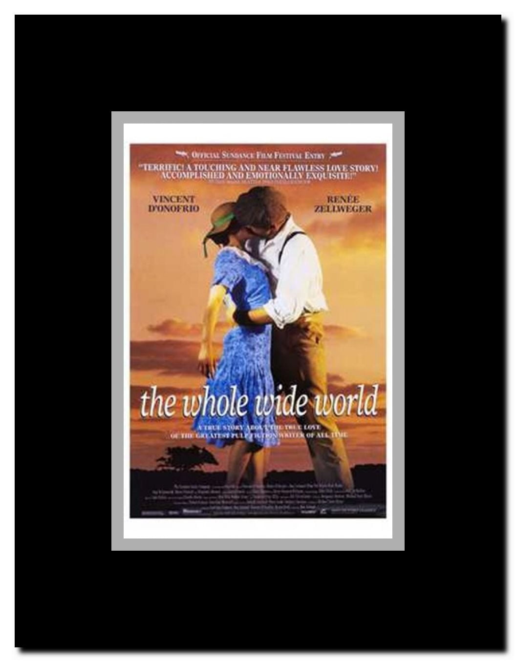 The Whole Wide World Framed Movie Poster