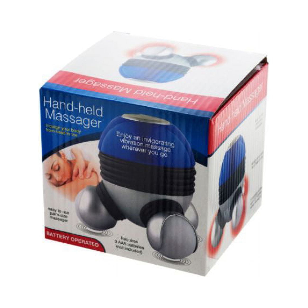 The Wholesale Shop Set of 6 Handheld Battery Operated Massagers 4