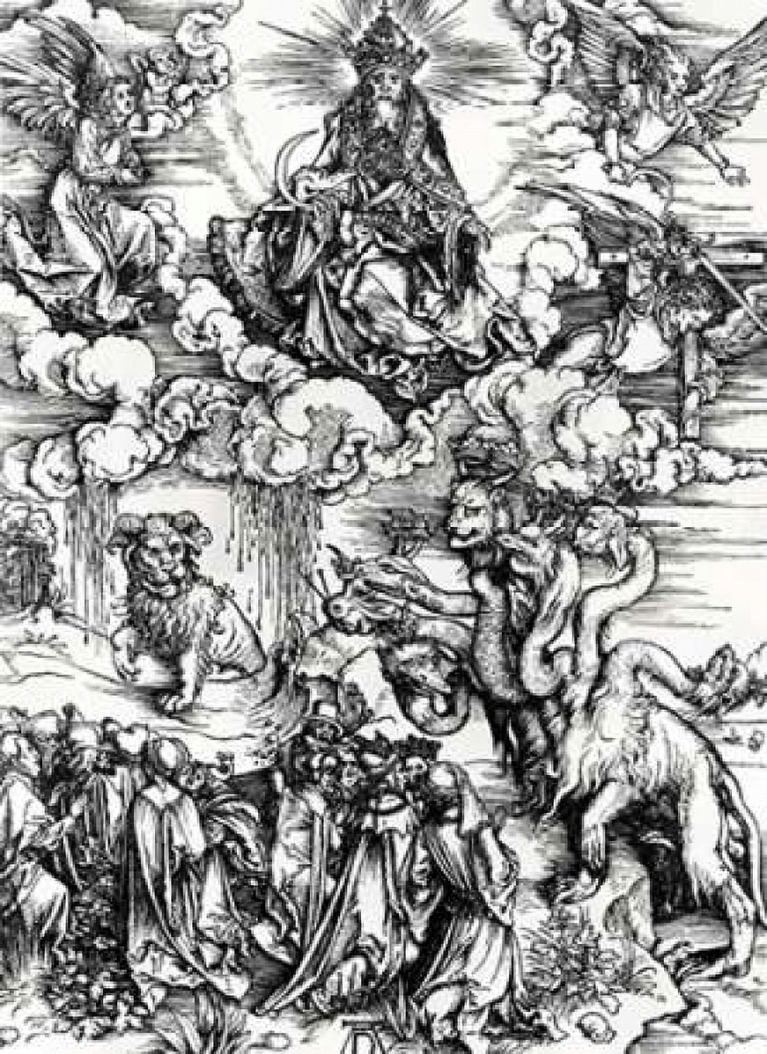 The Whore of Babylon Canvas Art - Albrecht Durer (20 x 28)