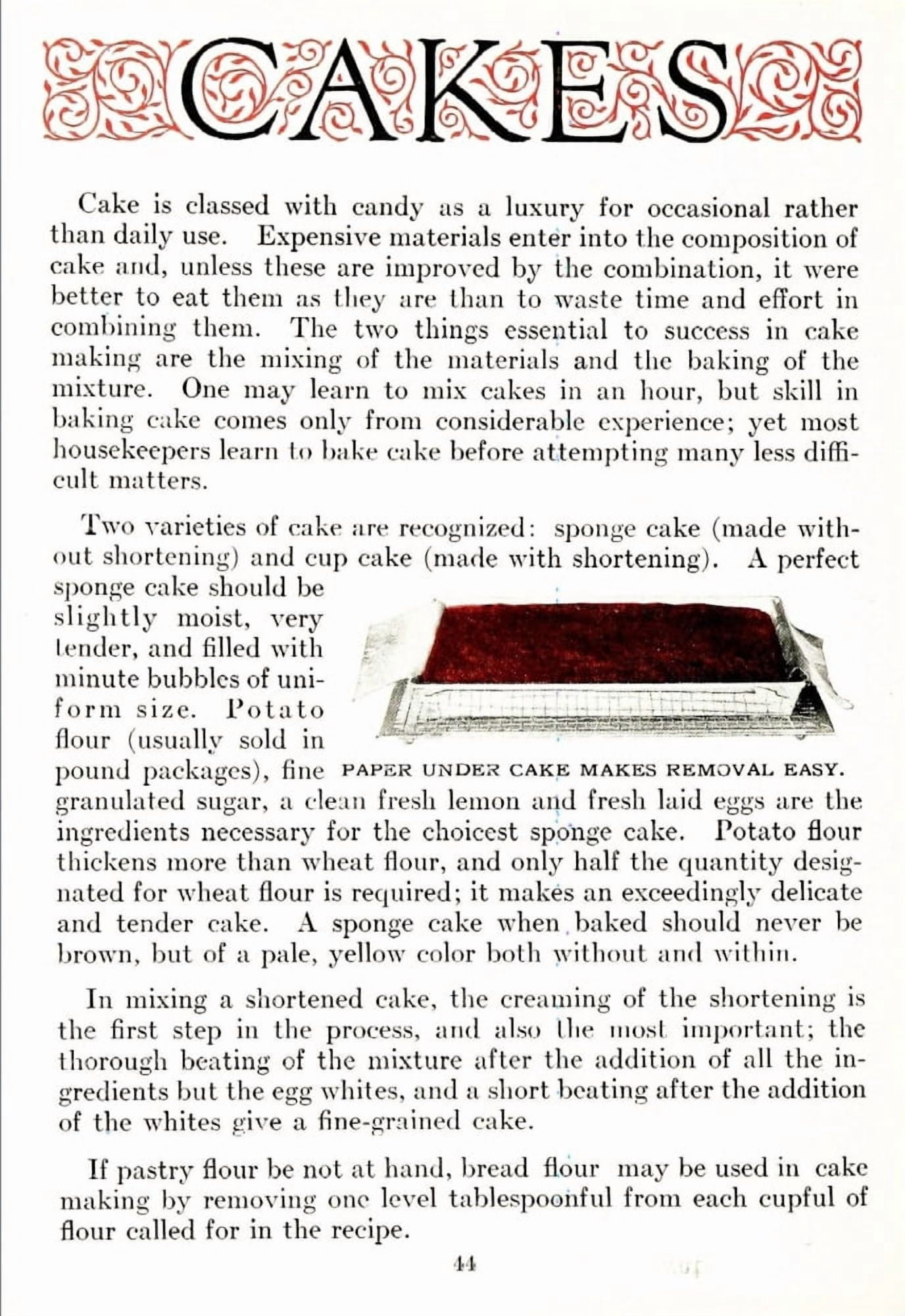The Whys of Cooking 1919 Tray Bake Canvas Art - (18 x 24)