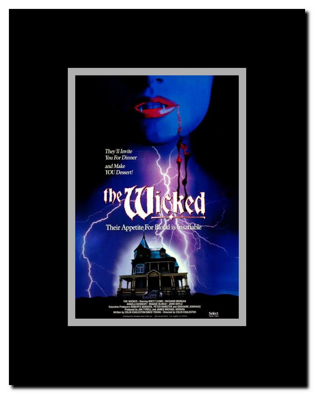 The Wicked Framed Movie Poster