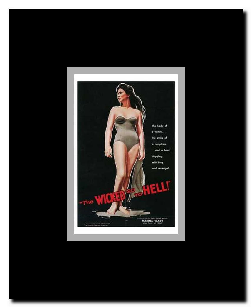 The Wicked Go to Hell Framed Movie Poster