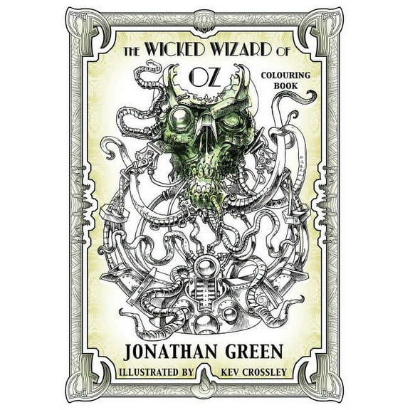 The Wicked Wizard of Oz Colouring Book (Paperback)