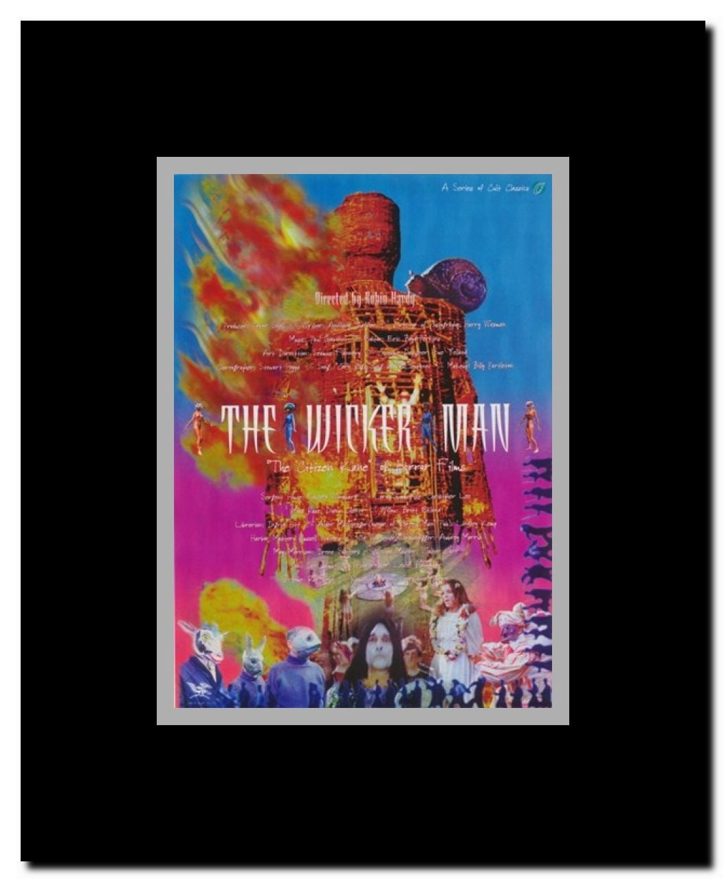 The Wicker Man Framed Movie Poster
