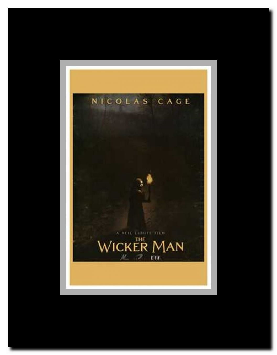 The Wicker Man Framed Movie Poster