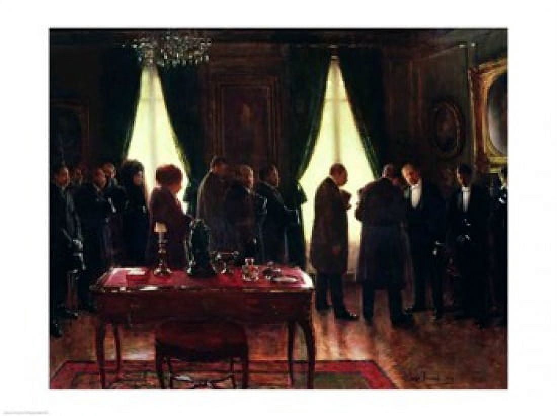 The Widower 1910 Canvas Art - Jean Beraud (24 x 18)