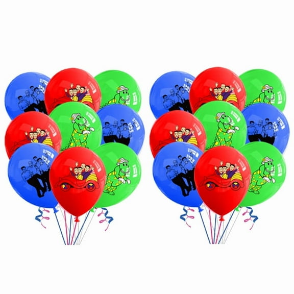 The Wiggles Balloons Party Supplies Birthday Favors Decorations Decor Kit Latex