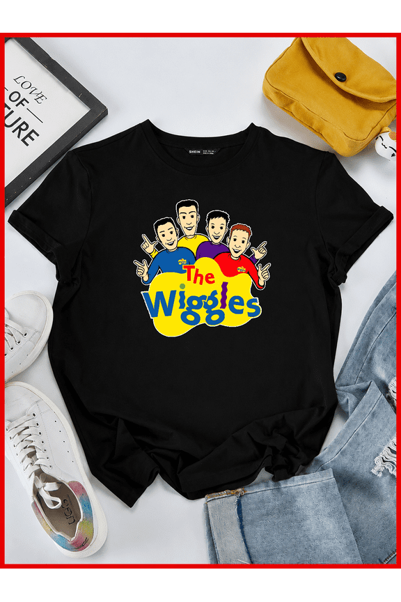 The Wiggles Chibi Style Logo Australian Childrens Band V1130611 Unisex T-Shirt, S-5XL
