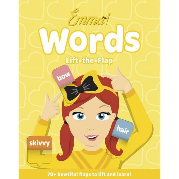 Wiggles Emma! Words: Lift-The-Flap, (Board Book)