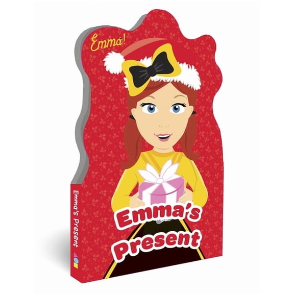 Wiggles Emma's Present Shaped Board Book, (Board Book)