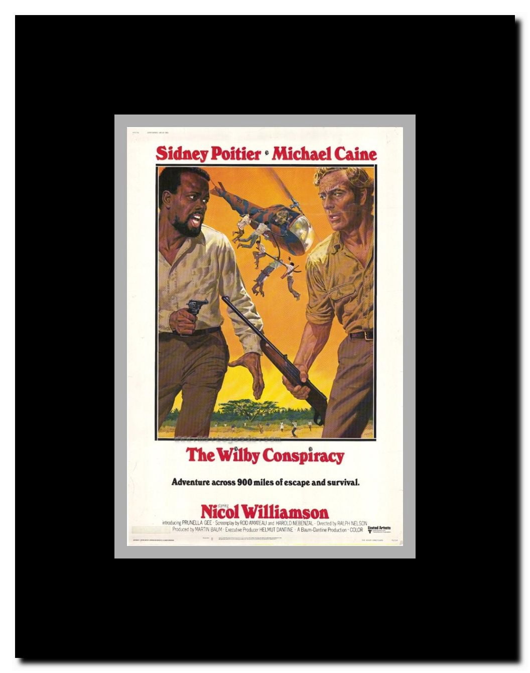 The Wilby Conspiracy Framed Movie Poster