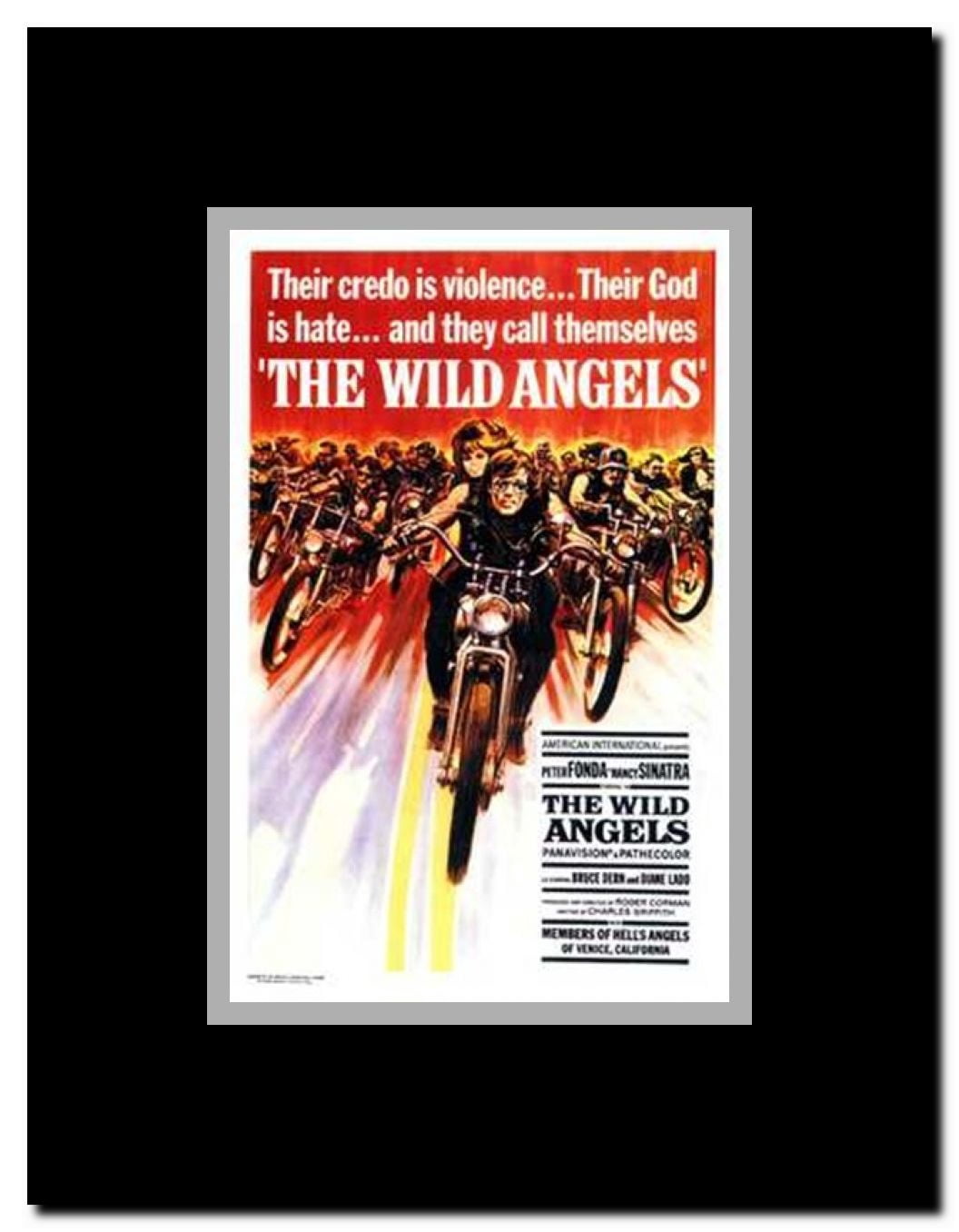 The Wild Angels Framed Movie Poster