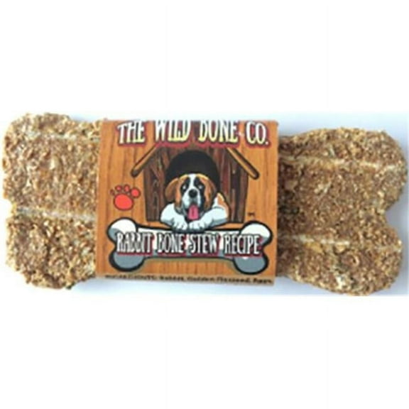 The Wild Bone Company Bison Bone Prairie Dog Treat, 1 Oz. 1831 Pack of 24