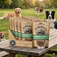 thumbnail image 1 of The Wild Bone Company Fresh Breath Chicken Cutlet Dental Aid Dog Treat 3 oz. 12PCK, 1 of 6
