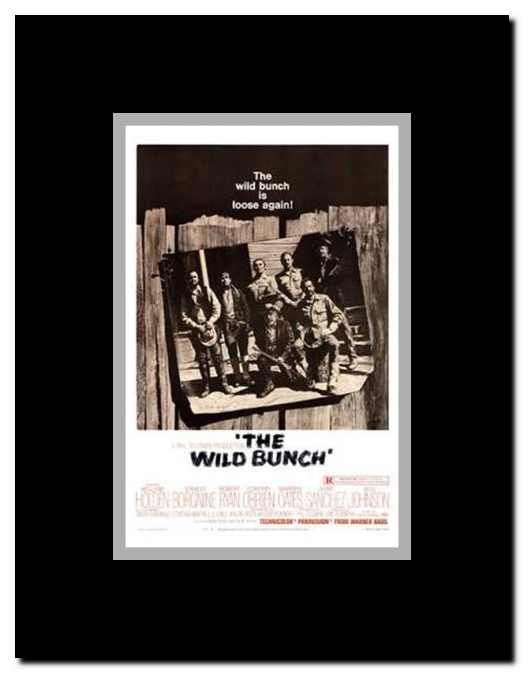 The Wild Bunch Framed Movie Poster